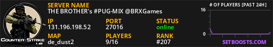 THE BROTHER's #PUG-MIX @BRXGames