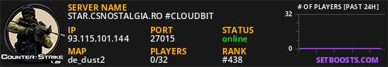 STAR.CSNOSTALGIA.RO #CLOUDBIT