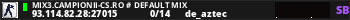 MIX3.CAMPIONII-CS.RO # DEFAULT MIX