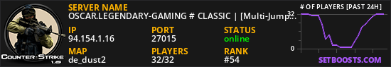 OSCAR.LEGENDARY-GAMING # CLASSIC | [Multi-Jumps x3 + FREE VIP] | 94.154 ...